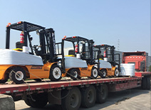 Send 3units 3ton L series diesel forklift to Madagascar