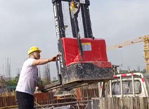 SINOLIFT Electric Stacker can be Used on Construction Site